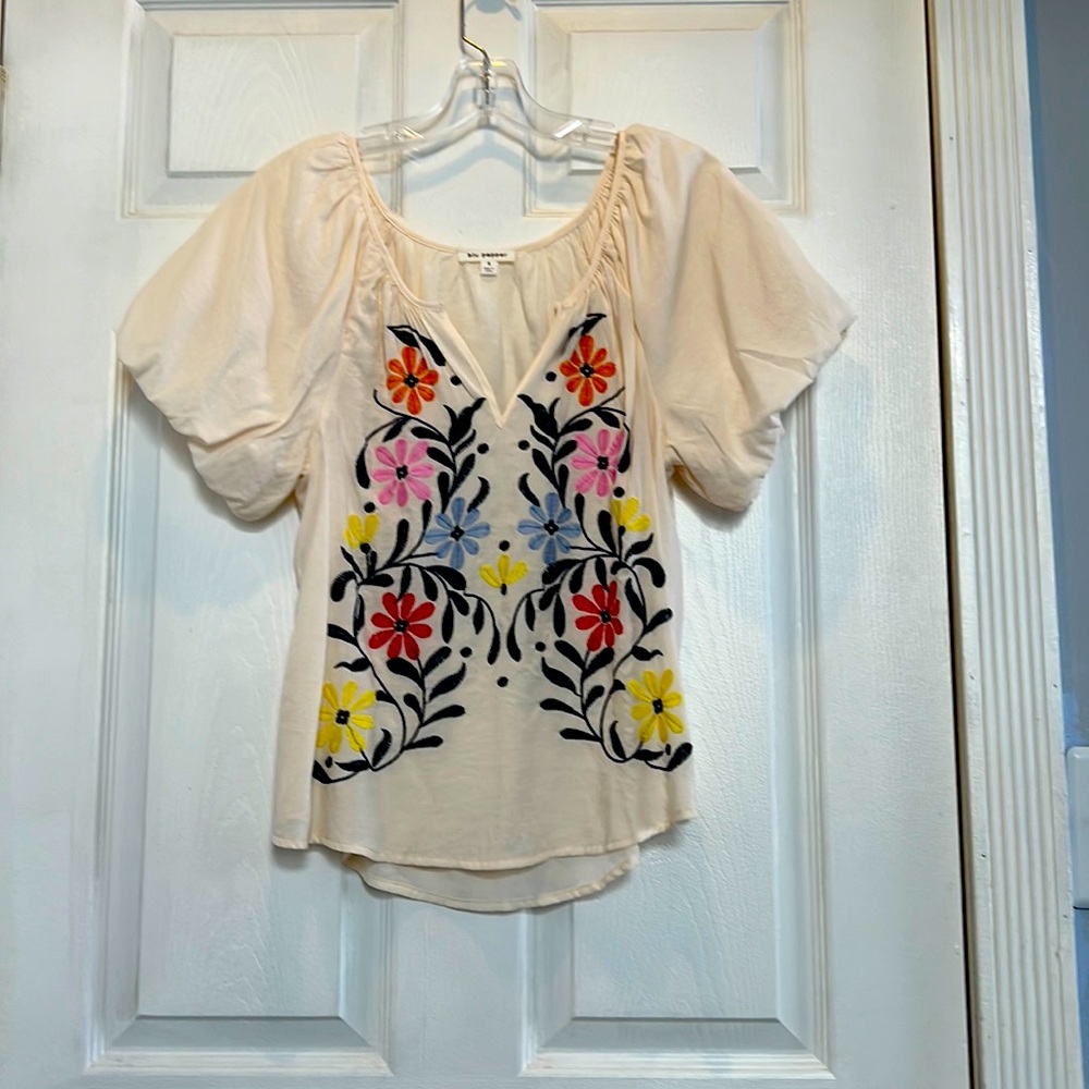 Blu Pepper Floral Blouse